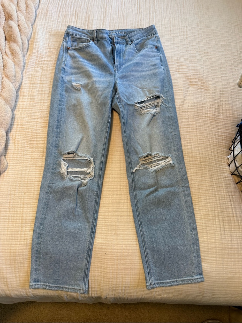 American Eagle Light Blue Stretch Denim Jeans